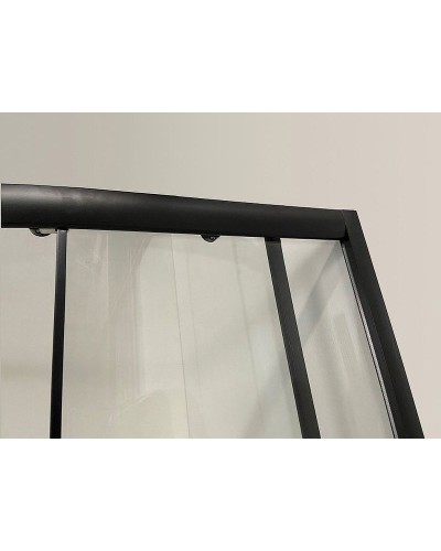 Душевой уголок Niagara Eco 90x90 NG-007-14 Black профиль Черный стекло с рисунком