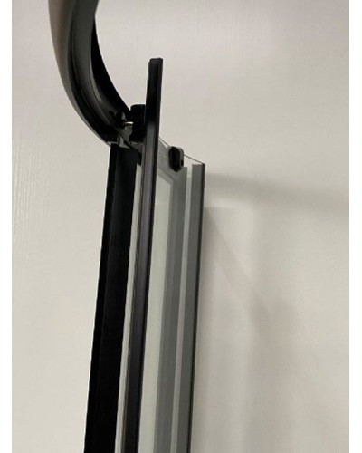 Душевой уголок Niagara Eco 90x90 NG-007-14 Black профиль Черный стекло с рисунком