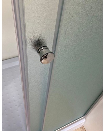 Душевой уголок Niagara Eco 80х80 NG-008-14Q профиль Матовый хром стекло матовое