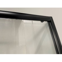 Душевой уголок Niagara Eco 90х90 NG-009-14Q Black профиль Черный стекло с рисунком