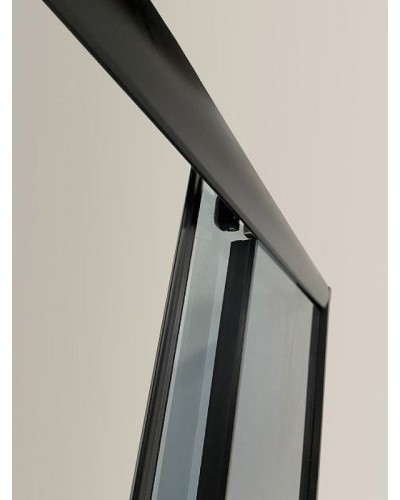 Душевой уголок Niagara Eco 90х90 NG-009-14QT профиль Черный стекло тонированное