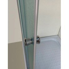 Душевой уголок Niagara Eco 120х80 NG-012-14Q профиль Матовый хром стекло матовое