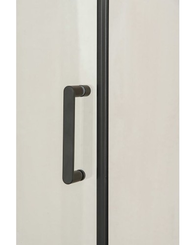 Душевой уголок Orange 120x90 E23-12090TB профиль Черный стекло прозрачное