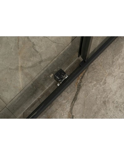 Душевой уголок Orange 120x90 E23-12090TB профиль Черный стекло прозрачное