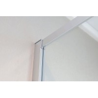 Душевой уголок Vincea Scala 90х90 VSS-2SC900CL профиль Хром стекло прозрачное