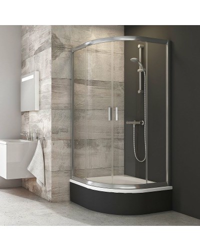 Душевой уголок Ravak Blix BLCP4-80 Sabina 80x80 3B240C40Z1 профиль Хром стекло Transparent