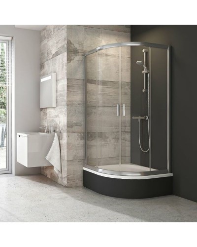 Душевой уголок Ravak Blix BLCP4-80 Sabina 80x80 3B240C40Z1 профиль Хром стекло Transparent