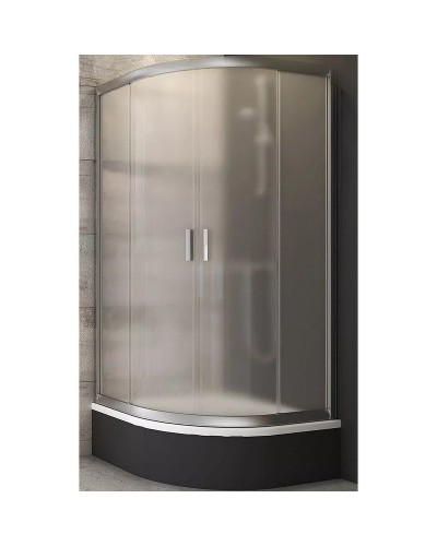 Душевой уголок Ravak Blix 80x80 BLCP4-80 Sabina 3B240U40ZG профиль Сатин стекло матовое