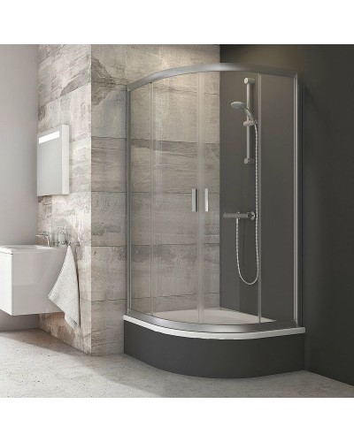 Душевой уголок Ravak Blix BLCP4-80 Sabina 80x80 3B240U40Z1 профиль Сатин стекло Transparent