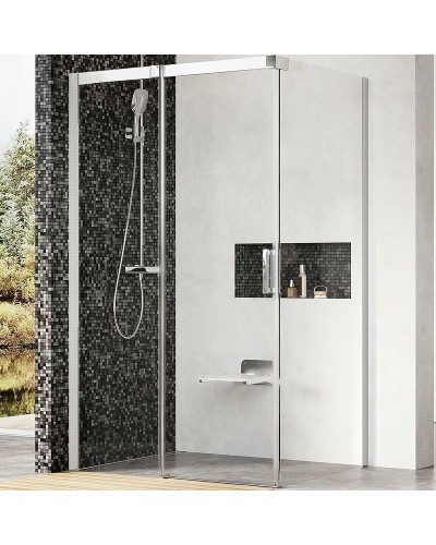 Душевой уголок Ravak Matrix MSDPS 100x100 L 0WLAAC00Z1 профиль Хром стекло Transparent