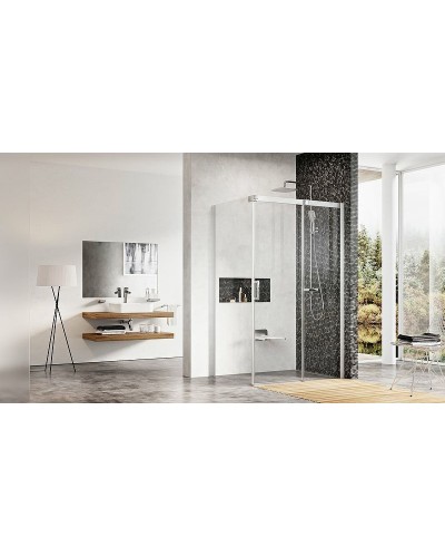 Душевой уголок Ravak Matrix MSDPS 100x100 R 0WPAAC00Z1 профиль Хром стекло Transparent