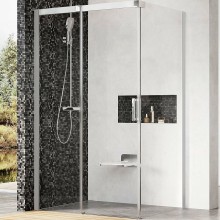 Душевой уголок Ravak Matrix MSDPS 110x80 L 0WLD4U00Z1 профиль Сатин стекло Transparent