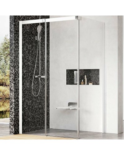 Душевой уголок Ravak Matrix MSDPS 120x80 L 0WLG4100Z1 профиль Белый стекло Transparent