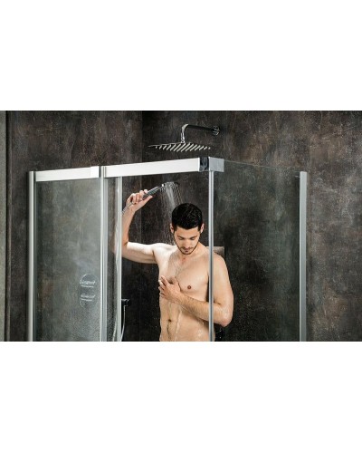 Душевой уголок Ravak Matrix MSDPS 120x80 L 0WLG4100Z1 профиль Белый стекло Transparent