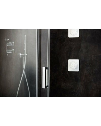 Душевой уголок Ravak Matrix MSDPS 120x80 L 0WLG4C00Z1 профиль Хром стекло Transparent