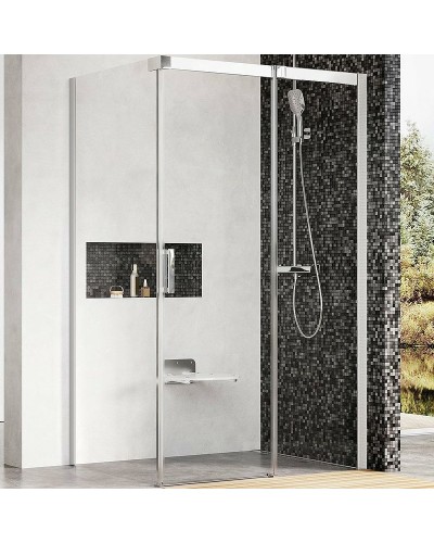 Душевой уголок Ravak Matrix MSDPS 120x80 R 0WPG4C00Z1 профиль Хром стекло Transparent
