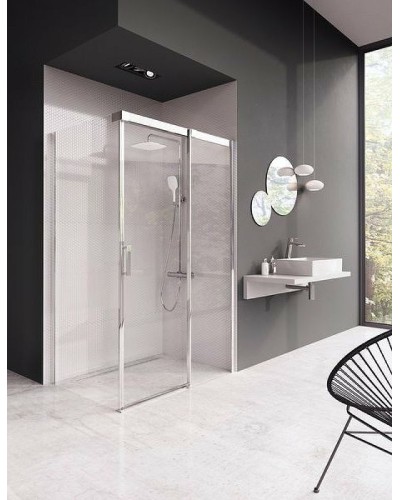 Душевой уголок Ravak Matrix MSDPS 120x80 R 0WPG4C00Z1 профиль Хром стекло Transparent