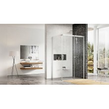 Душевой уголок Ravak Matrix MSDPS 120x80 R 0WPG4C00Z1 профиль Хром стекло Transparent