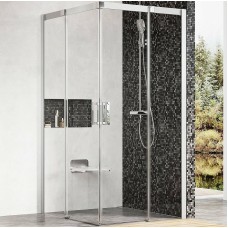 Душевой уголок Ravak Matrix MSRV4-100 100x100 1WVAAU00Z1 профиль Сатин стекло Transparent