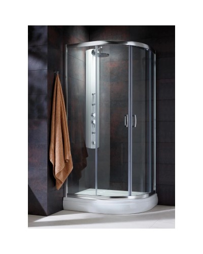 Душевой уголок Radaway Premium Plus E 90×80 коричневое