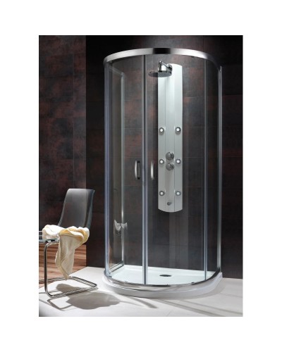 Душевой уголок Radaway Premium Plus P 100×90 коричневое
