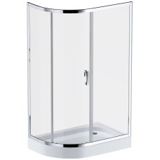 Душевой уголок AM.PM Like Solo Slide 120х80 W83G-302U120CT профиль Хром глянцевый стекло прозрачное