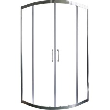 Душевой уголок Cerutti SPA Viva 90x90 7707 профиль Хром стекло прозрачное