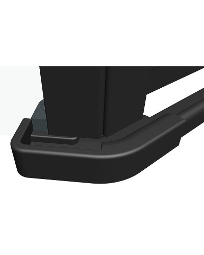 Душевой уголок Abber 90х90 AG05090B фурнитура Черная стекло прозрачное