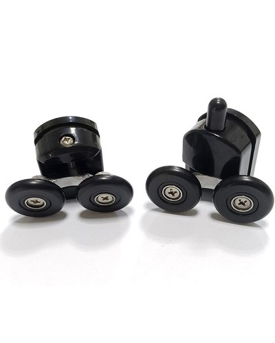 Душевой уголок Abber Schwarzer Diamant 150х90 AG30150B-S90B профиль Черный стекло прозрачное