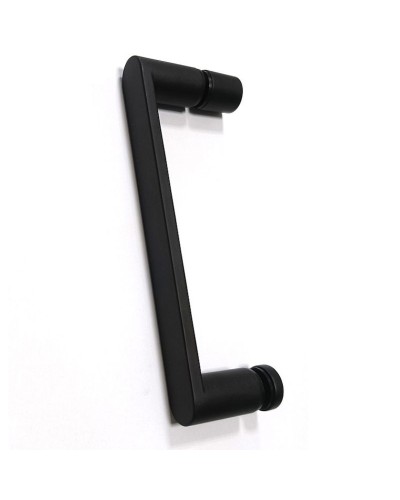 Душевой уголок Abber Schwarzer Diamant 100х100 AG02100B профиль Черный стекло прозрачное