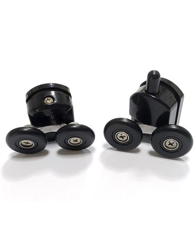 Душевой уголок Abber Schwarzer Diamant 100х100 AG02100B профиль Черный стекло прозрачное