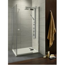 Душевой уголок Radaway Almatea KDJ 120 R×90 коричневое