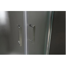 Душевой уголок с поддоном 90х90х200 см BelBagno Uno текстурное UNO-GL-R-2-90-P-CR-TR