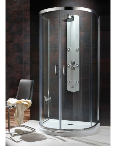 Душевой уголок Radaway Premium Plus P 1900 100x90 33300-01-01N профиль Хром стекло прозрачное