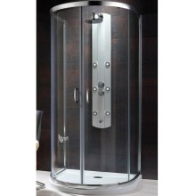Душевой уголок Radaway Premium Plus P 1900 100x90 33300-01-01N профиль Хром стекло прозрачное