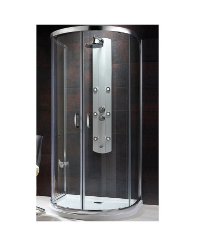 Душевой уголок Radaway Premium Plus P 1900 100x90 33300-01-01N профиль Хром стекло прозрачное