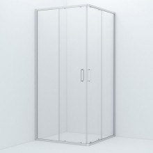 Душевой уголок Iddis Zodiac 90х90 ZOD6CS9i23 профиль алюминий стекло прозрачное