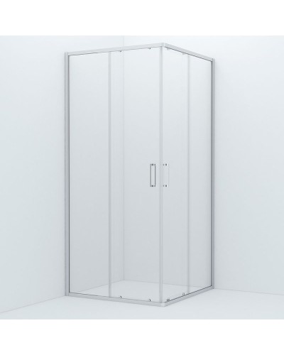 Душевой уголок Iddis Zodiac 90х90 ZOD6CS9i23 профиль алюминий стекло прозрачное