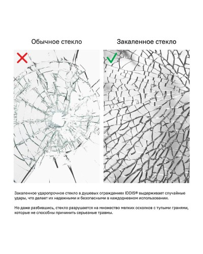 Душевой уголок Iddis Zodiac 90х90 ZOD6CS9i23 профиль алюминий стекло прозрачное