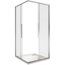 Душевой уголок Good Door Idea CR-100-C-CH 100х100 профиль Хром стекло прозрачное