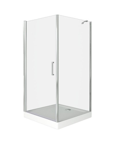 Душевой уголок Good Door Pandora CR-80-C-CH 80х80 профиль Хром стекло прозрачное