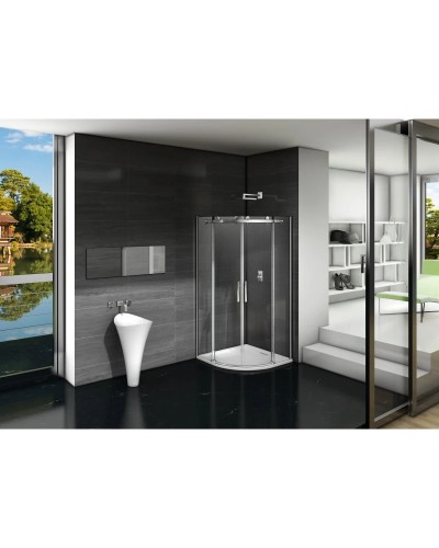 Душевой уголок 100х100 см Good Door Galaxy R-TD-100-C-CH прозрачное