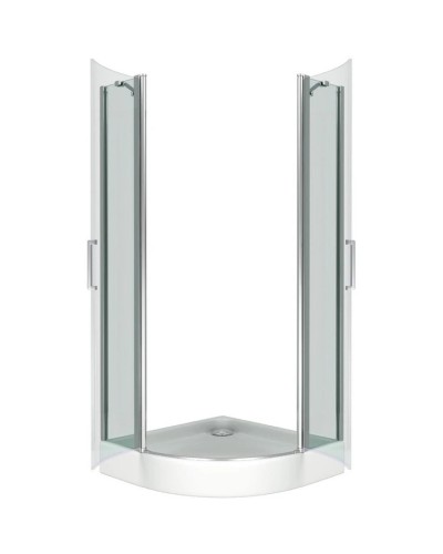 Душевой уголок 80х80 см Good Door Pandora R-80-T-CH прозрачное с рисунком