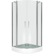 Душевой уголок 100х100 см Good Door Pandora R-100-T-CH прозрачное с рисунком