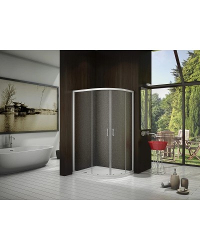 Душевой уголок 120х80 см Good Door Latte R-120-G-WE grape