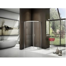 Душевой уголок 80х80 см Good Door Latte R-80-C-WE прозрачное