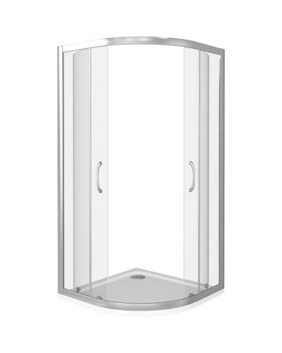 Душевой уголок 90х90 см Good Door Latte R-90-C-WE прозрачное