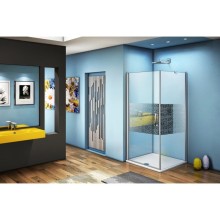 Душевой уголок 90х90 см Good Door Fantasy CR-90-F-CH прозрачный с рисунком