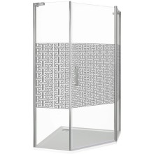 Душевой уголок 100х100 см Good Door Fantasy PNT-100-F-CH прозрачный с рисунком