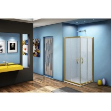 Душевой уголок 80х80 см Good Door Jazze CR-80-G-BR grape